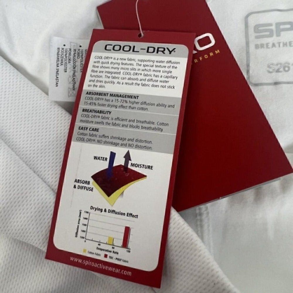 NWT SPIRO Women's White Sport Fitness Golf Tennis Skirt Skort Large 16 XL - Picture 10 of 12